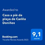 Hébergement de vacances Casa A Pié De Playa De Cariño Doniños Ferrol