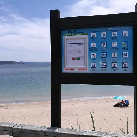Casa A Pié De Playa De Cariño Doniños Ferrol