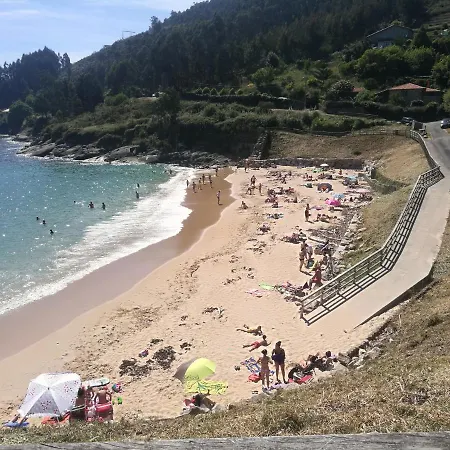 Casa A Pie De Playa De Carino Doninos 펜션 페레올