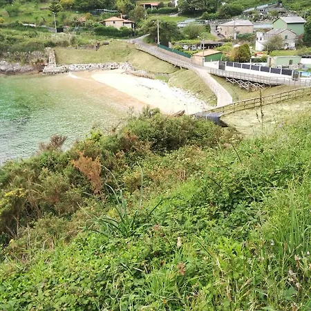 펜션 Casa A Pie De Playa De Carino Doninos 페레올