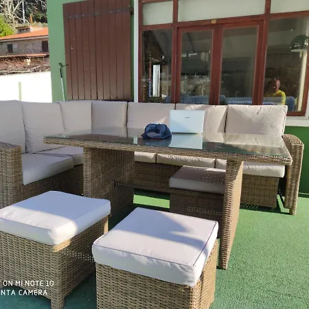 펜션 Casa A Pie De Playa De Carino Doninos *