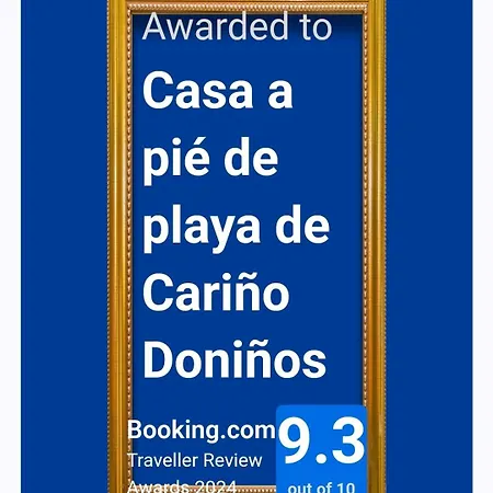 Casa A Pié De Playa De Cariño Doniños