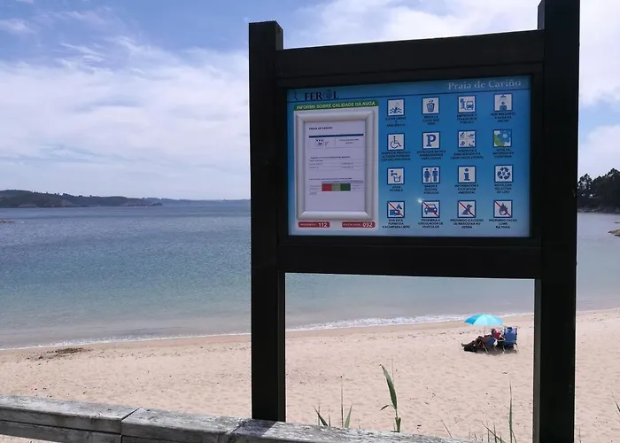Casa A Pie De Playa De Carino Doninos 페레올