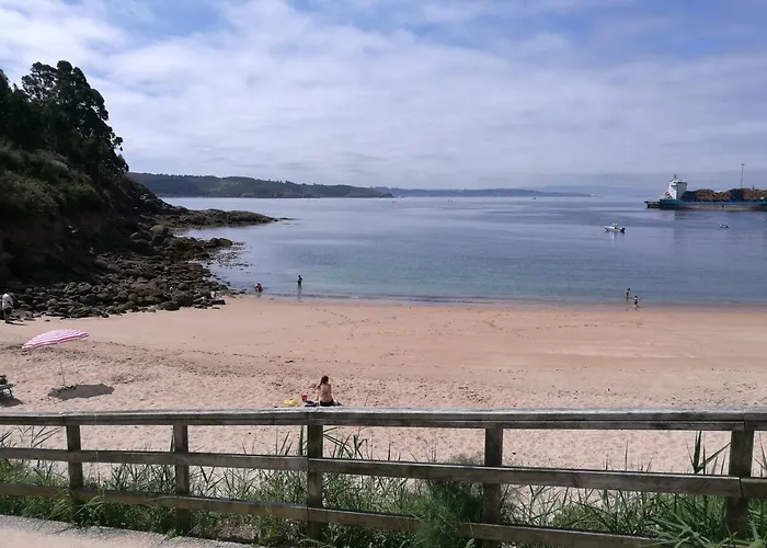 Casa A Pie De Playa De Carino Doninos 펜션