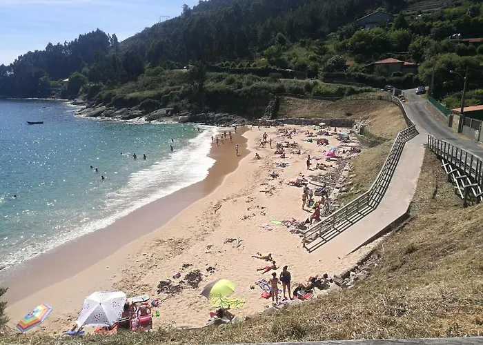 Casa A Pie De Playa De Carino Doninos 펜션 페레올