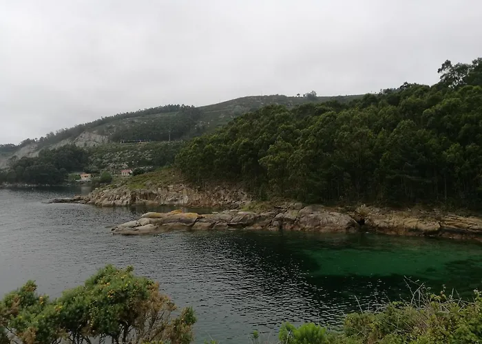 펜션 Casa A Pie De Playa De Carino Doninos *